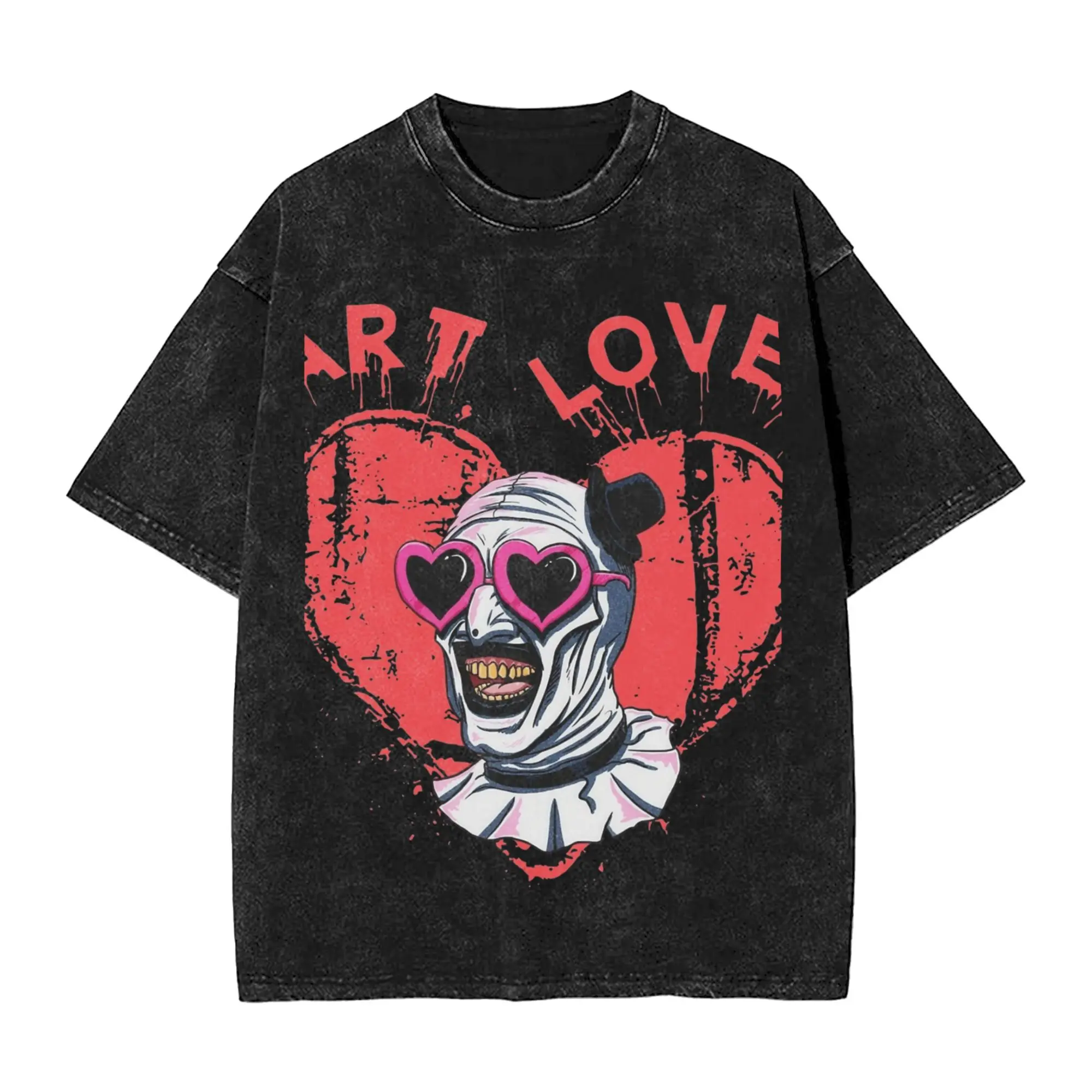 

Men's Terrifier T Shirts Art The Clown Lover Tees Beach Funny Short Sleeve T-Shirt O Neck Hipster Pattern Tee Shirt Wholesale