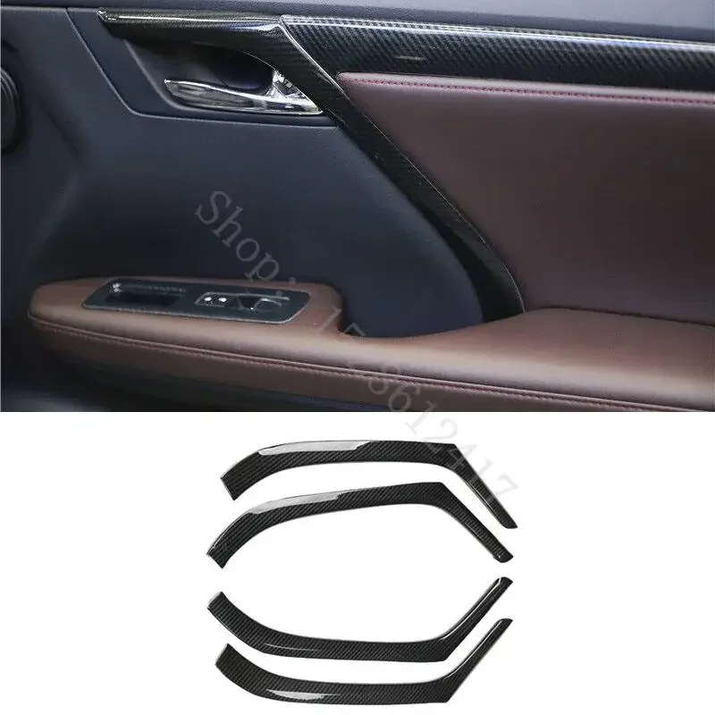 

LHD! Interior Door Handrail Trim Garnish Strips Cover Styling Stickers for Lexus RX 2016 2017 -2020 2021 2022 Car Accessories