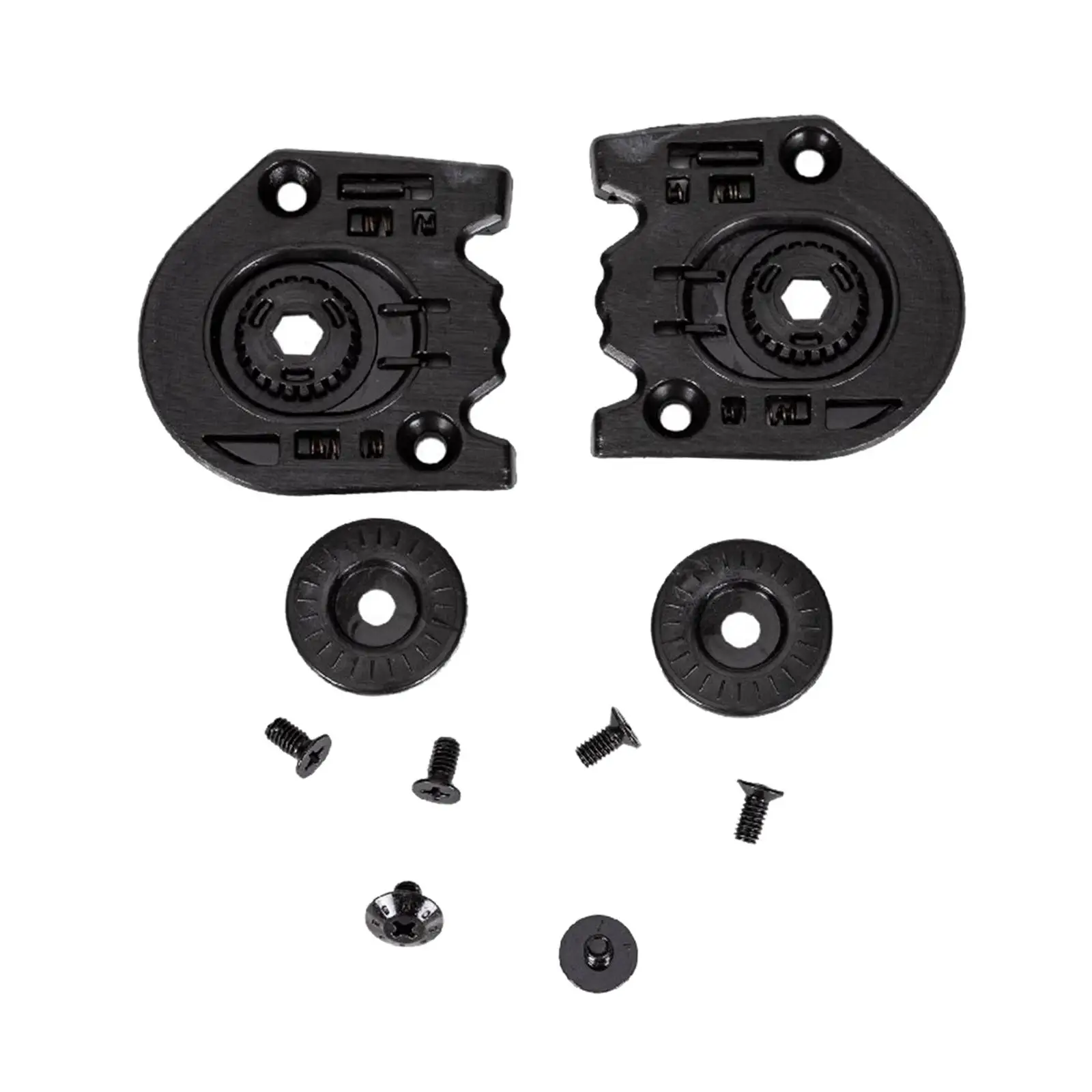 Helmet Lens Base Mounts Parts Left Right Black for Axxis Repair Parts