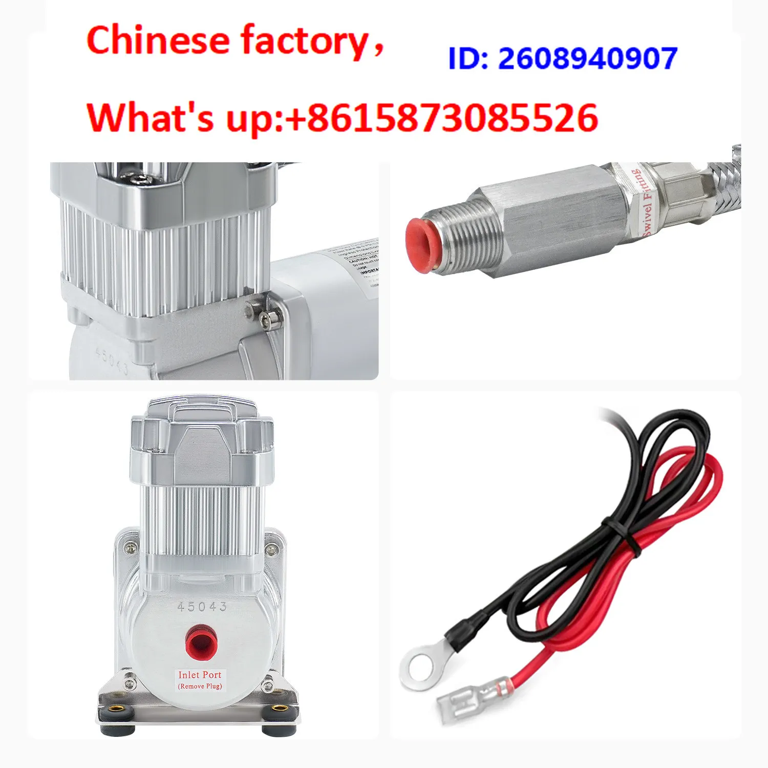 450C free air compressor industrial grade charging pump robot automatic driving needle-free shock wave IP67