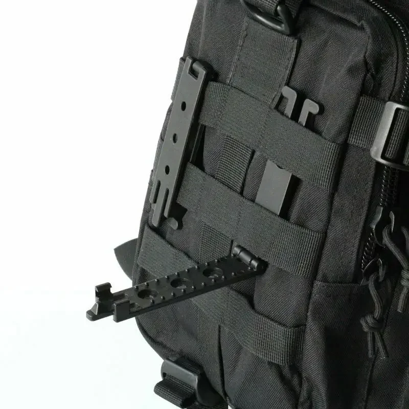 Molle-Lok Kydex Knife Sheath Clip - Fits Knife Sheaths Holsters,MOLLE Backpacks Tactical Bag Clamps K-Type Sheaths, Buckle Parts