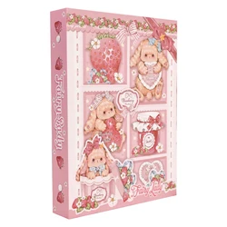 Double Side Cover DIY Custom A5/A4 Binder Customized Cover Photocard Collect Book 3inch 4grid Photo Album Handmade