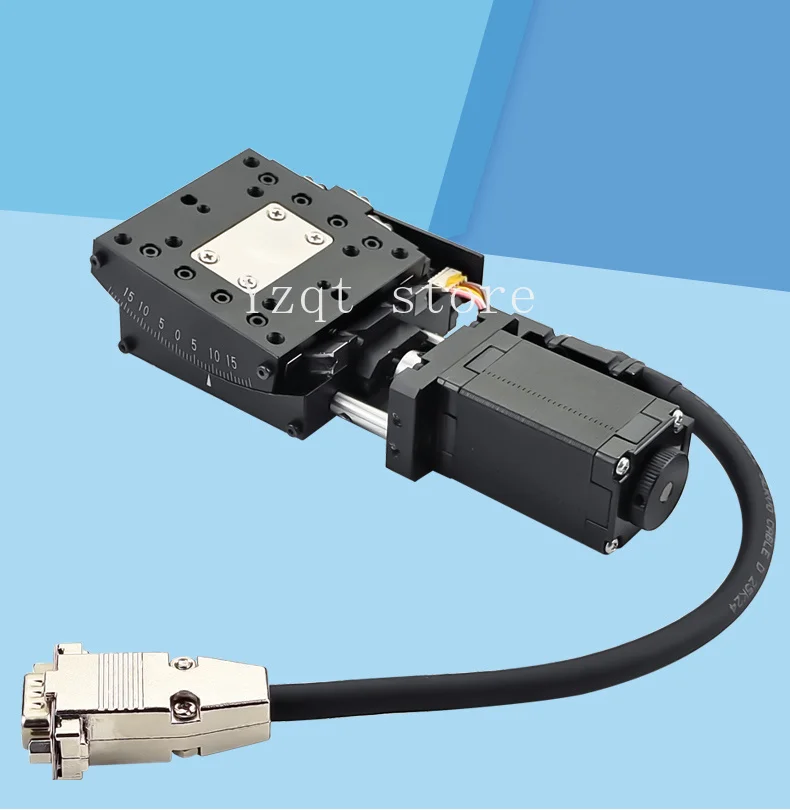 Electric Angle Table Adjustment Unit 0.005 ° Load 5kg Tilt Slide Curvature Swing Displacement Flat GFG60