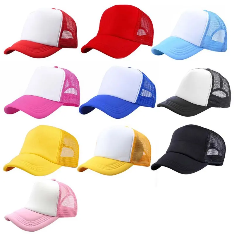 Baseball Cap for Kids Baby Boy and Girls Summer Fashion Visors Cap Boys Girls Casual Snapback Hat Mesh Hip Hop Hats