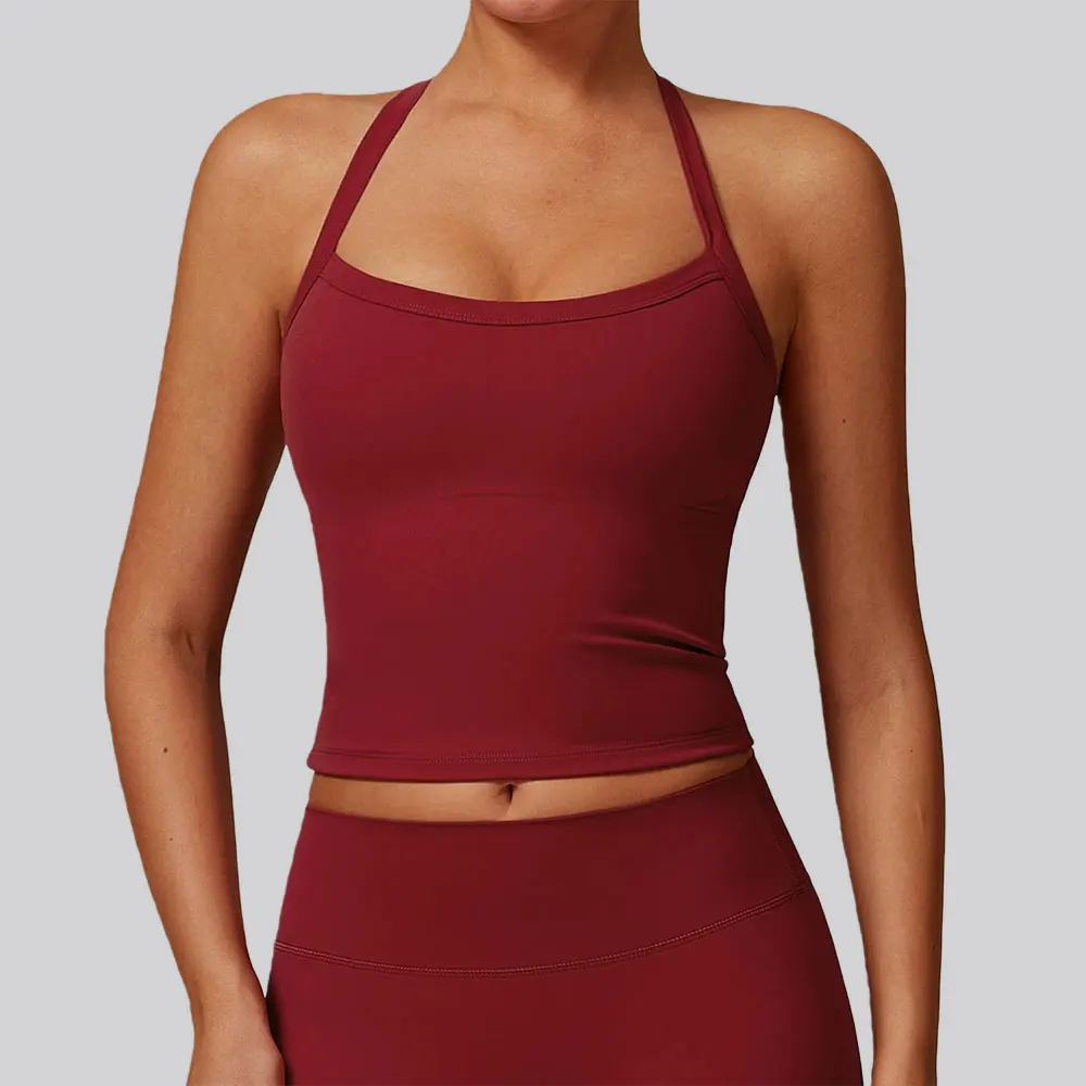 

Женский спортивный бюстгальтер с перекрестными бретелями на спине, ударопрочный, быстросохнущий, дышащий, однотонный, для фитнеса, йоги и пилатеса