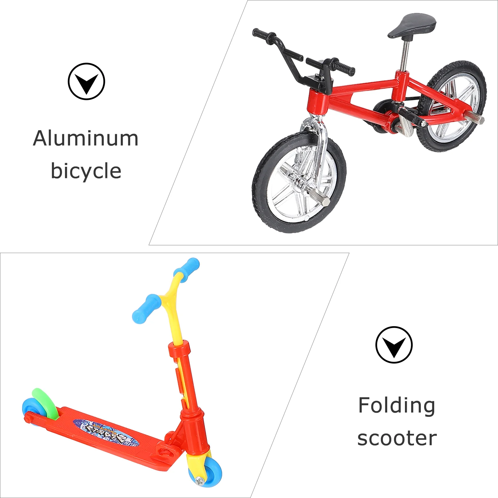 Vinger Scooter Fiets Mini Educatief Speelgoed Fietsen Aluminium Vingertop Sport