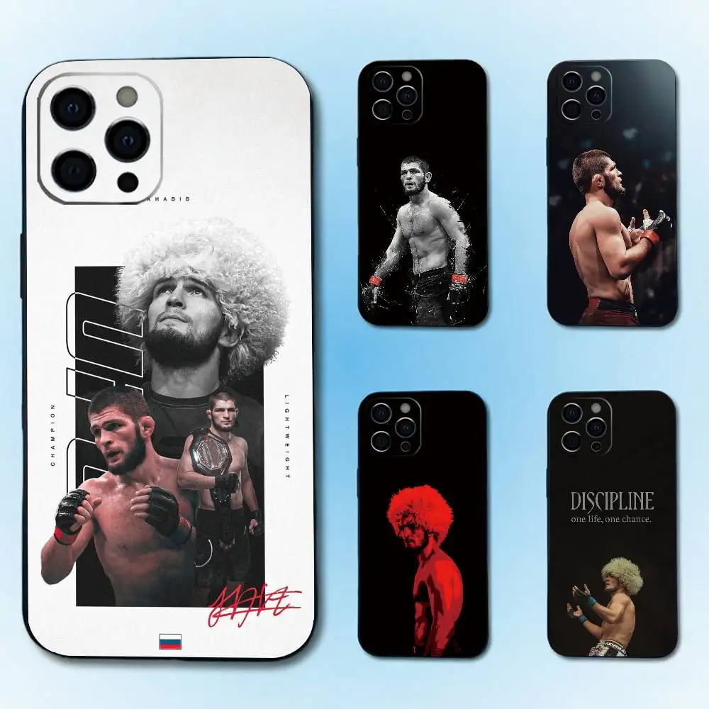 

Champion Boxing Khabib Phone Case Silicone Soft For IPhone 17 16 15 14 13 12 11 X XR Plus Pro Max Plus