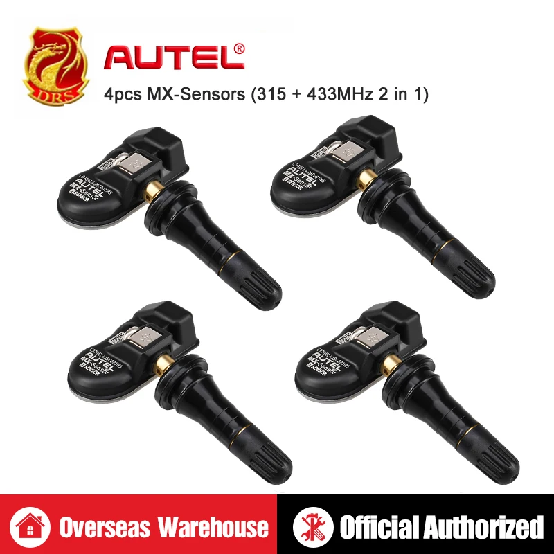 Autel MX-Sensor 433 315MHZ TPMS Sensor MaxiTPMS Tire Pressure Monitor Tester Tire Repair Tools Scanner Programming MX-Sensor