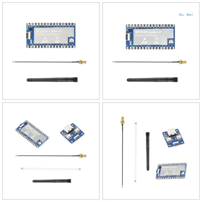 RP2040-LoRaLF/RP2040-LoRaHF Development Board Integrates SX1262 RF Chip Long Ranges Communication Option For Frequency