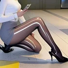 aurora oil shiny thin pantyhose
