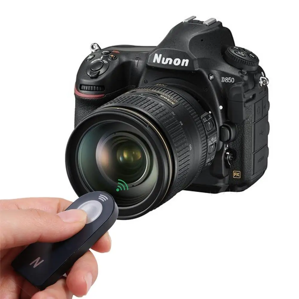 

Infrared Camera Shutter Release ML-L3 10 Meters Remote Control for Nikon SLR DSLR Selfie for Nikon D3200/D3300/D3400