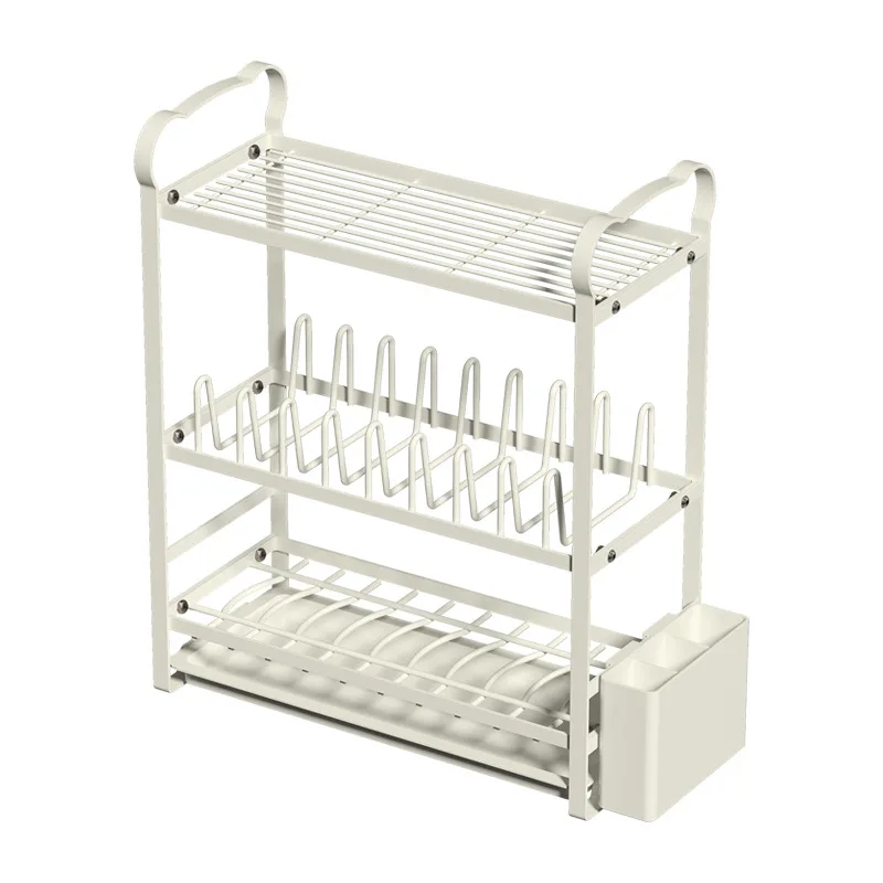 

Dishes Drain Multifunctional Storage Kitchen Shelf Chopsticks Knife Cutting Board Dry Cleaning