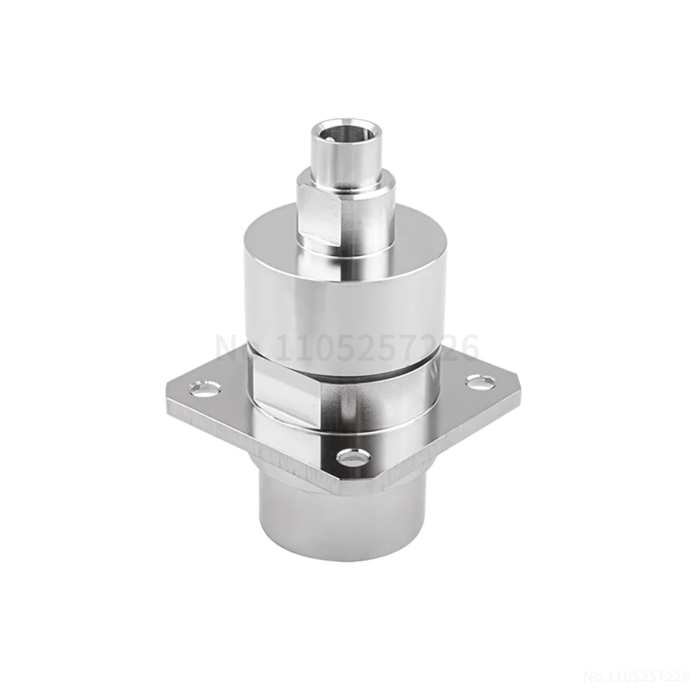 7/16-JM3 High-Power Cable Head L29-JFB6 Flange Connector with RG401 Blind-Mate DIN RF Quick-Connect Male Connector (1 pcs)
