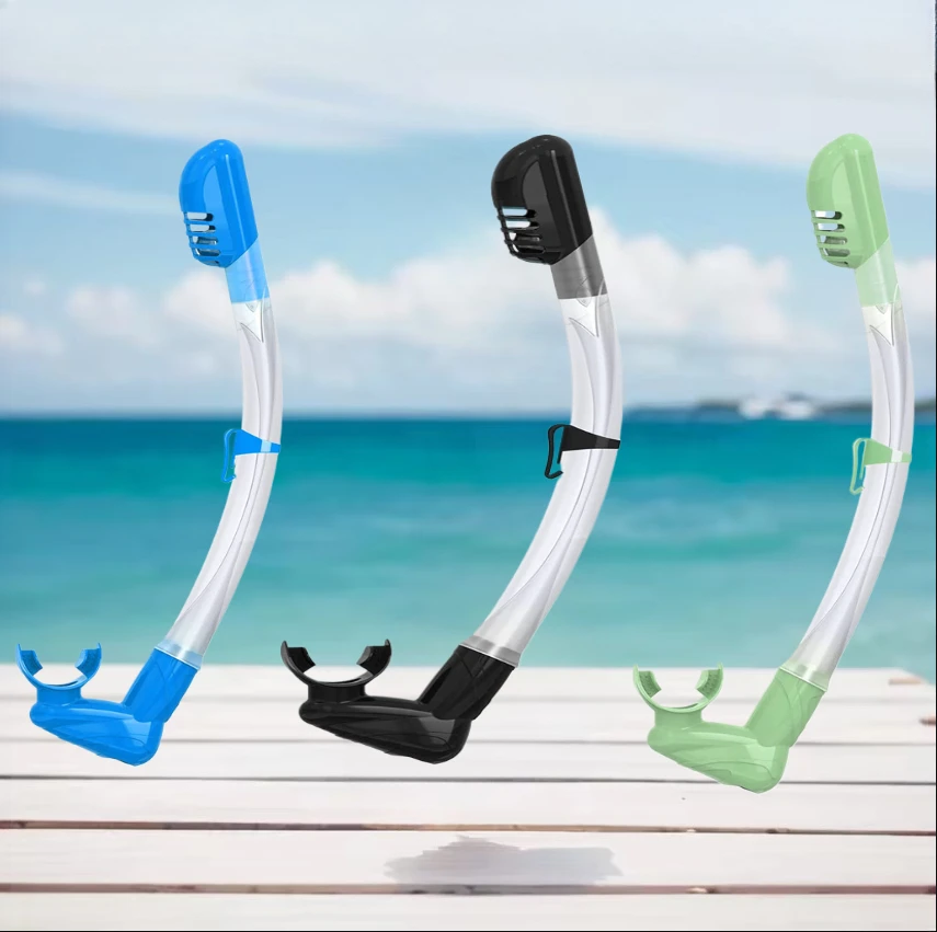 

Diving Snorkel Silicone Full Dry Underwater Diving Air Breathing Tube Hose Gear Underwater Snorkeling Diving Equipment