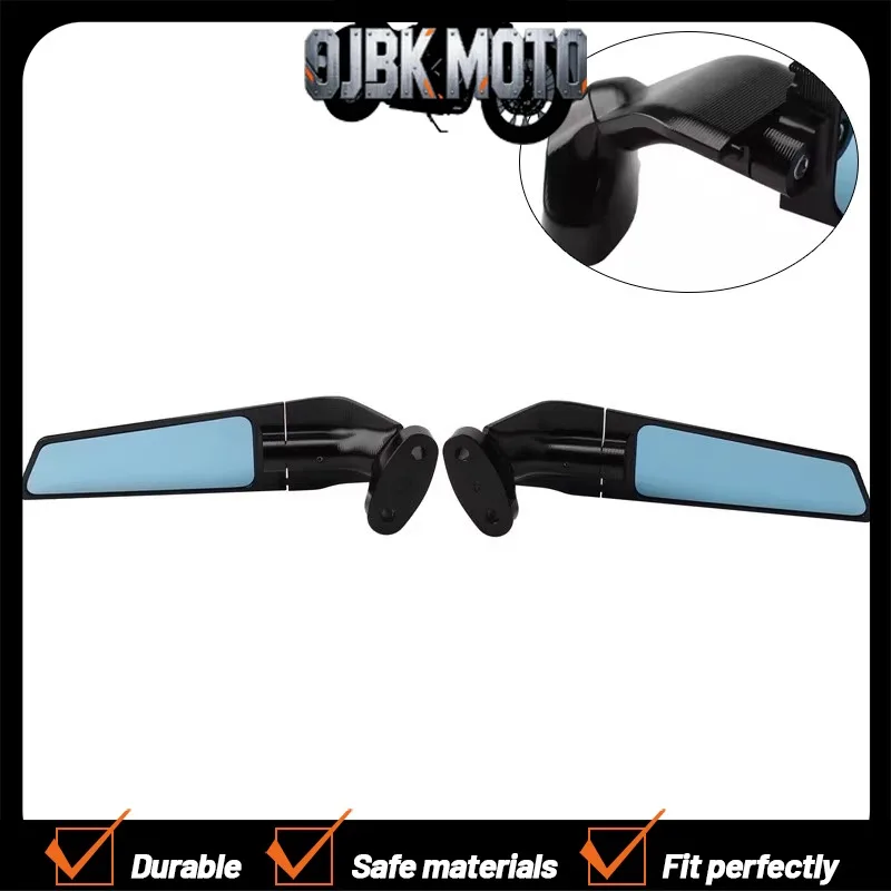

【Perfect fit】For Honda CBR400R CBR500R CBR650R modified parts fixed wing rearview mirror blade reflector