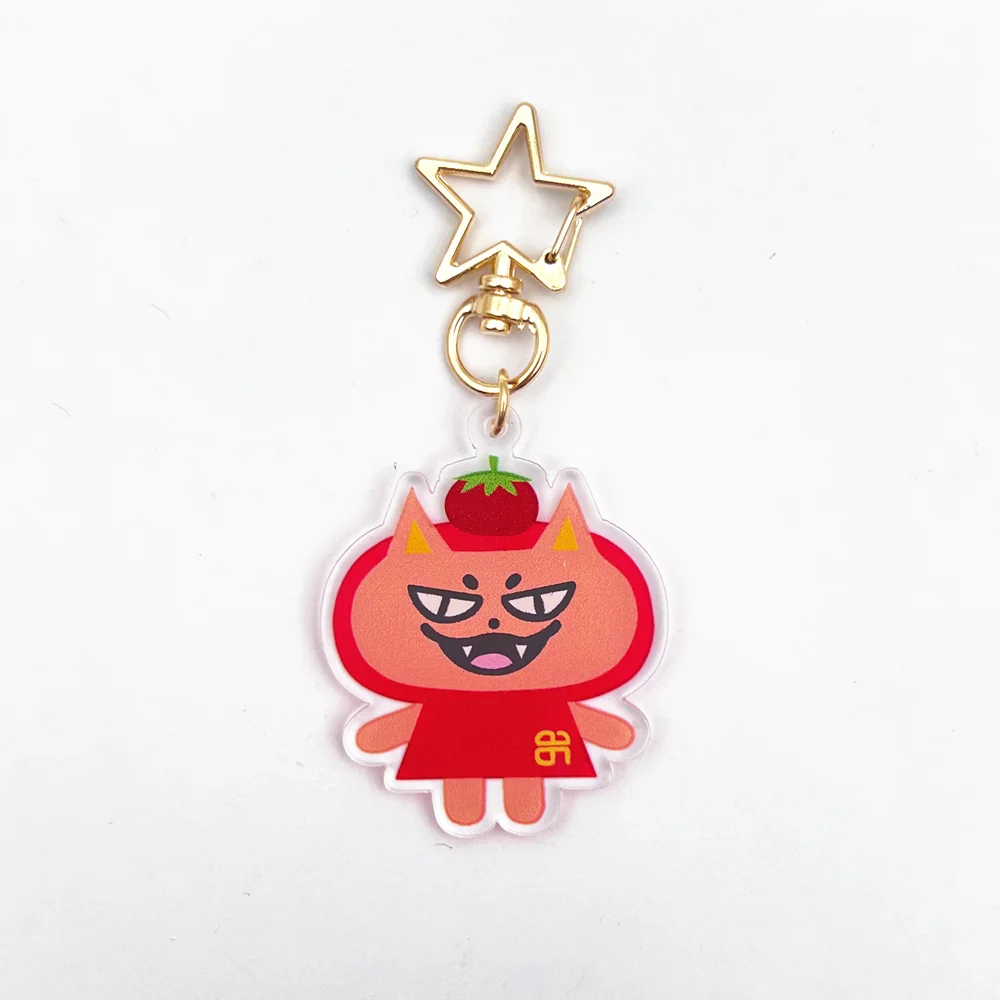 Thailand Stars Jimmysea Perthchimon Forcebook Geminifourth Cosplay Key Chain Acrylic Keychains Bag Pendant Keyring Accessories