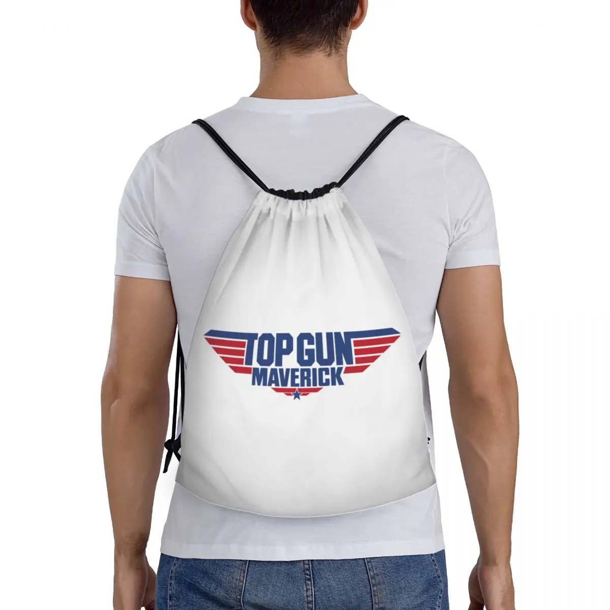 Top Gun Maverick Proximity Wstring Sac à dos pour homme et femme, sac de sport, sac d'entraînement, Tom Cruise, film