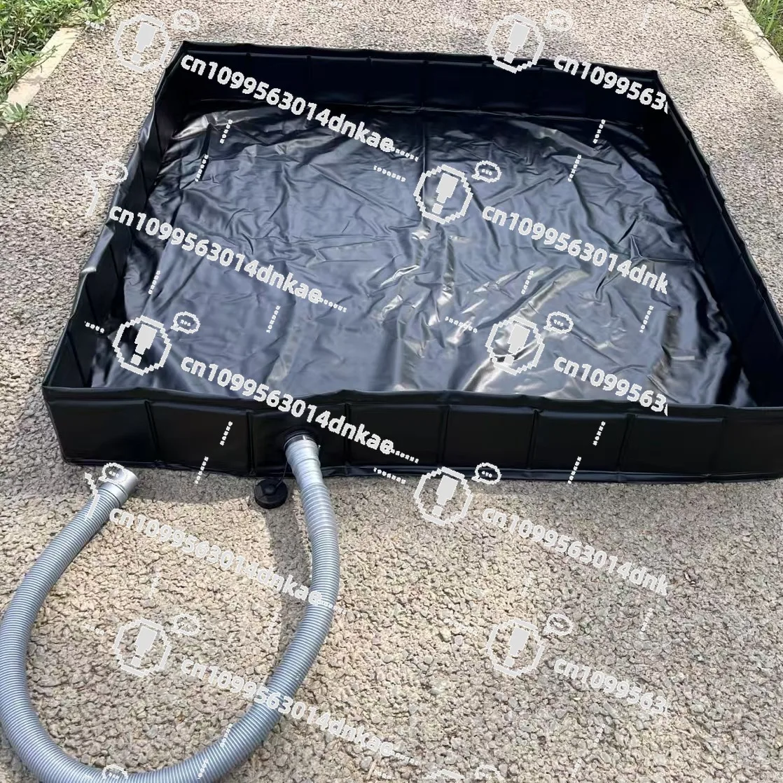 Adult Outdoor Shower Tray Portable PVC Removable Water Basin for Camping Travel Portable Shower Pool Tent