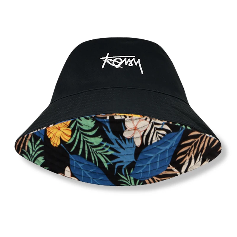 Large Size 60CM-62CM Bucket Hat Reversible Hawaii Korean Summer Men\'s Cap Casual Street Panama Bob Hip-hop Sports Cap Wholesale