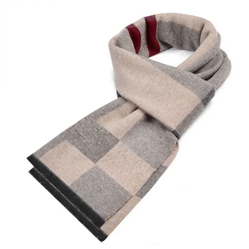 180*35cm Men girls neckwear Unisex children scarf Autumn winter long thick warm all-match Cashmere shawl pashmina muffler wrap