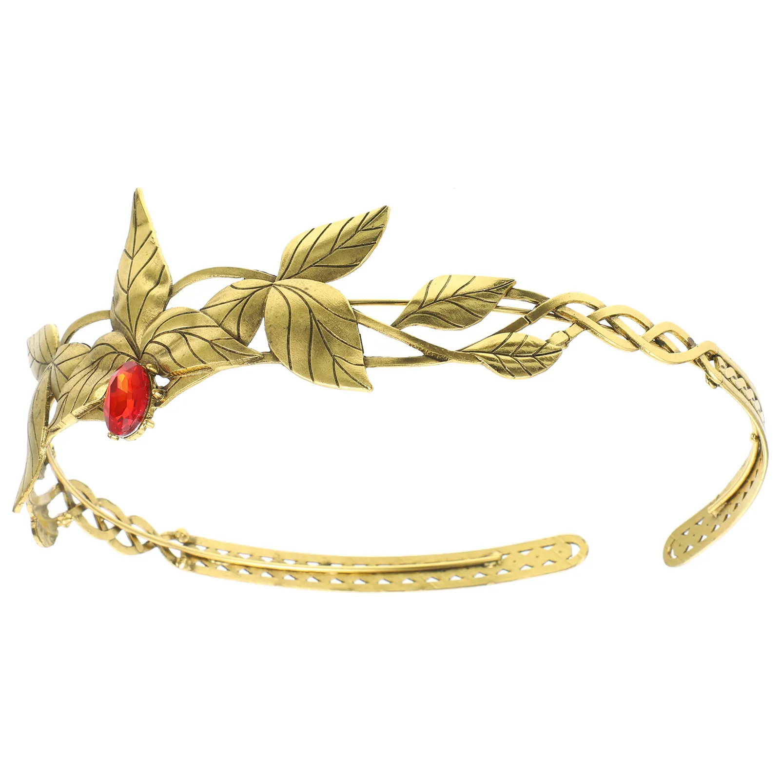 

Crystal Headband Fairy Crown Womens Accessories Wedding Bridal Hair Band Headpiece Metal Alloy Black Gold Lightweight