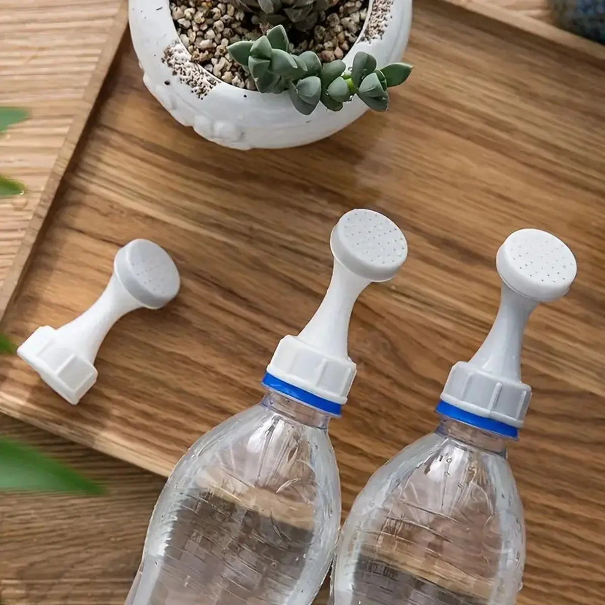 1/2/4pcs PP Material Small Plant Sprinkler Water Bottle Cap Convenient Home Fashion Container Watering Tool for Plant Mouth
