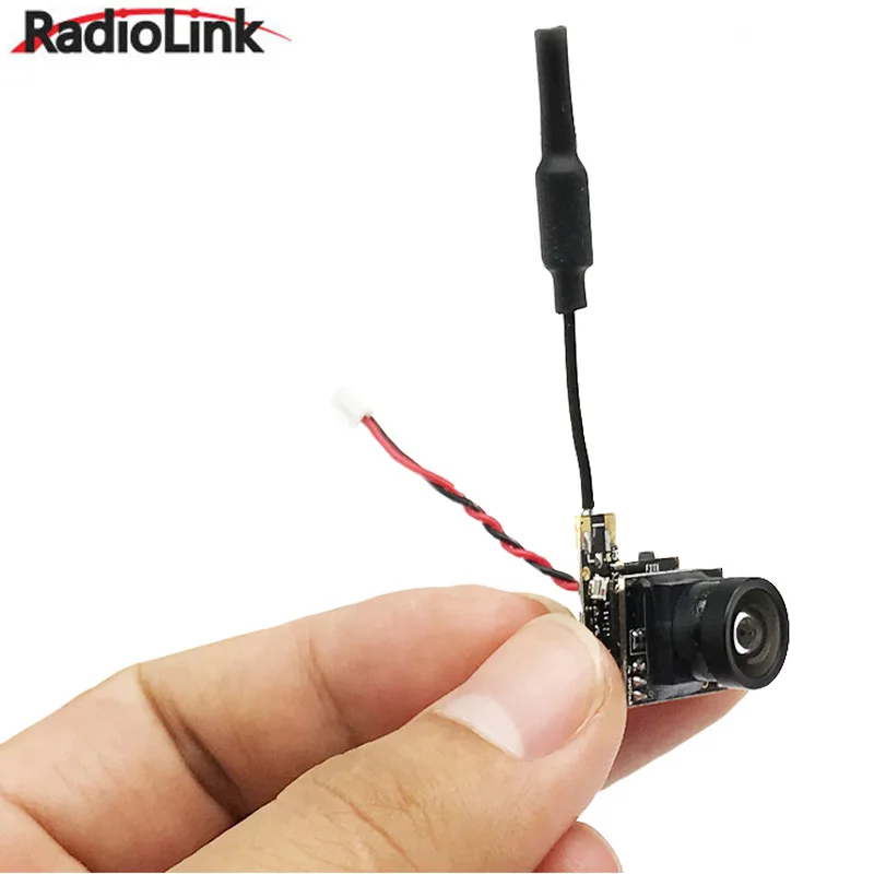 EWRF 800TVL Micro Camera with OSD 5.8G 40CH 200mW FOV170 CMOS AIO FPV Camera for Radiolink F121 Mini Racing Drone Quadcopter