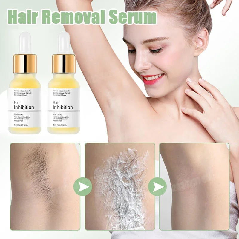 Fast Hair Removal Spray Painless Hair Growth Inhibitor Remove Armpit Leg Arm Permanent Depilatory for Men Women Repair Body Care