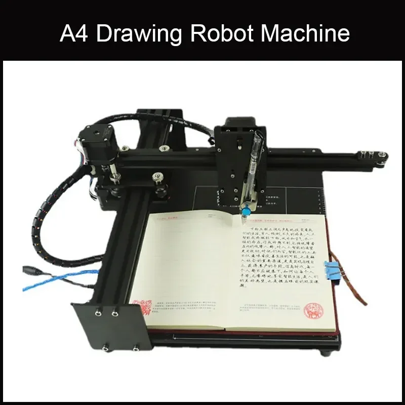 Desktop DIY Mini CNC Drawbot Intelligent Pen Drawing Robot for Lettering Pattern Engraving Project