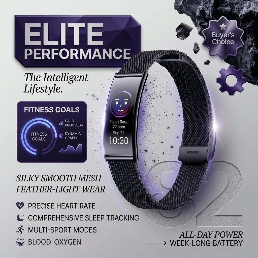 新しいスマートブレスレットスポーツフィットネストラッカー健康モニタリング歩数計心拍数睡眠トラッキングウォッチ防水スマートリストバンド