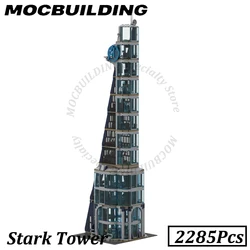 2285Pcs City Buildings Display Tower MOC Building Block Model DIY Construction Brick Christmas Toy Gift Birthday