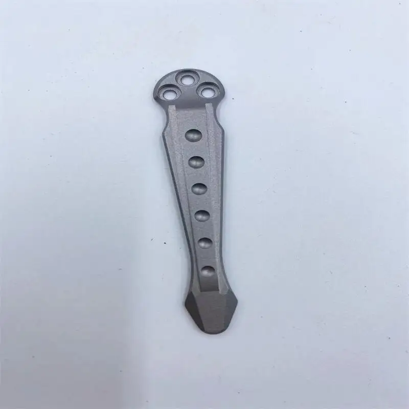 1Pc Titanium Alloy Back Clip Is Applicable for Spyderco Knife C81/C223/C10 Series