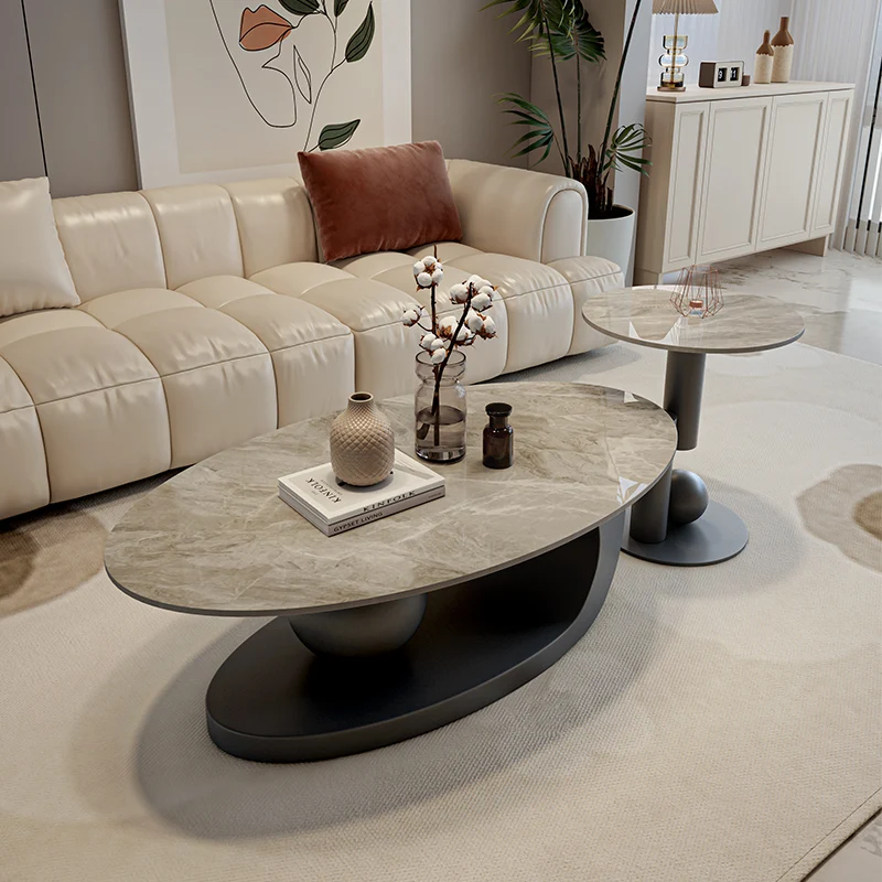 Table Coffee Modern Furniture Luxury Room Desk Living Aesthetic Side Simple Hall Corner Center Mesas De Centro Para Salas Dining image 4