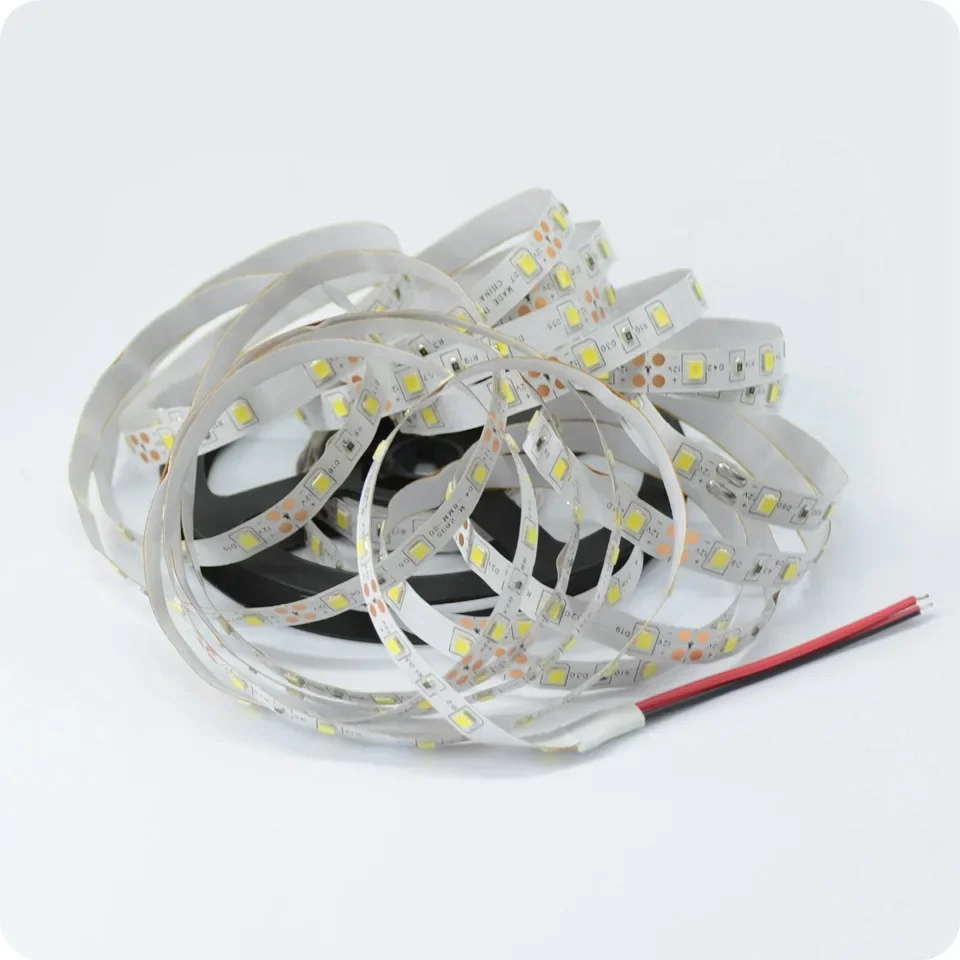 LED Strip Light 2835 Cold White Light LED Strip 5M Backlight 12V LED Tape for Hallway,Living Room,Bedroom,Kitchen, Cabinet