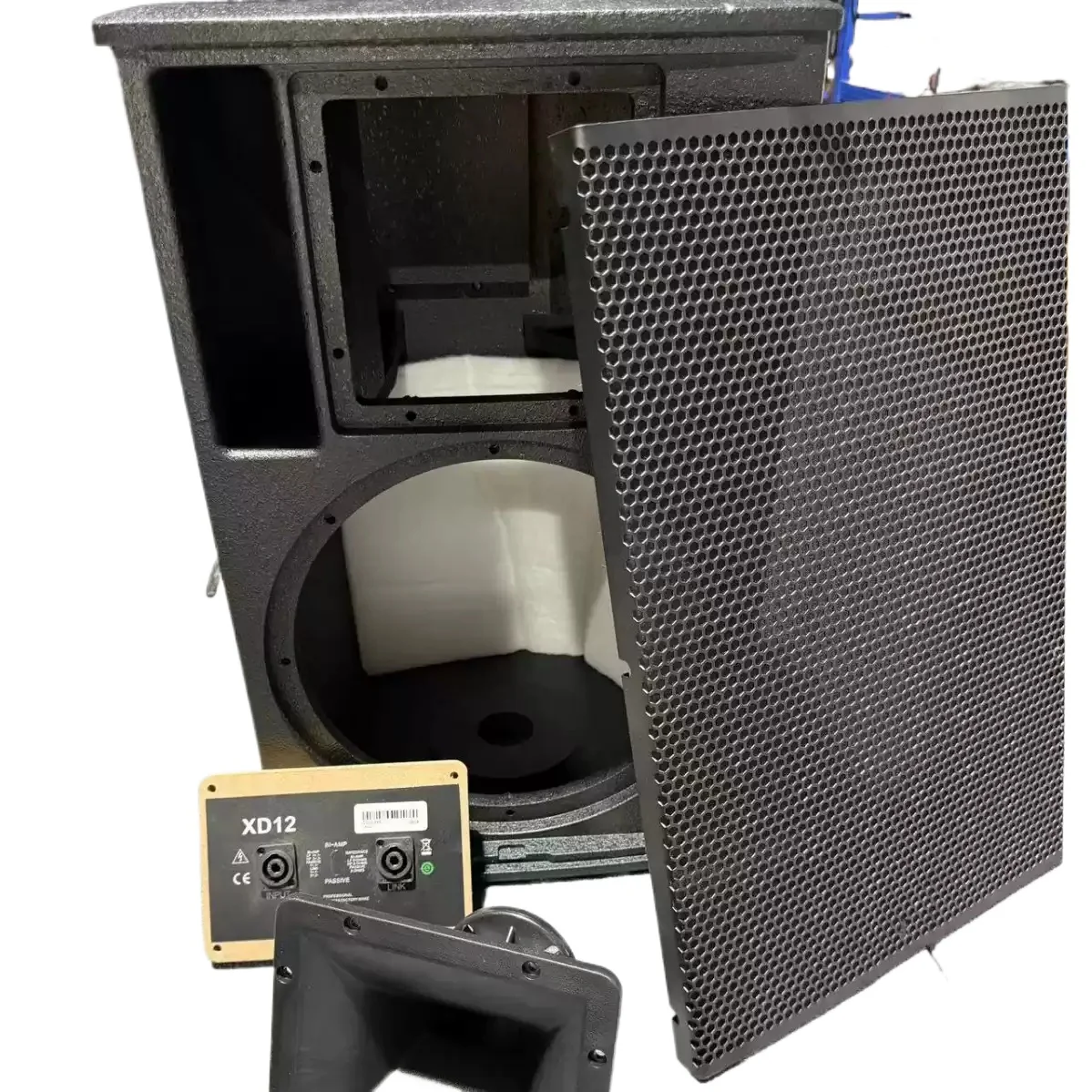 12 Inch Wooden Empty Stage Speaker Cabinet Audio Box Shell Replacement Accessory For Performance Sound Equipment