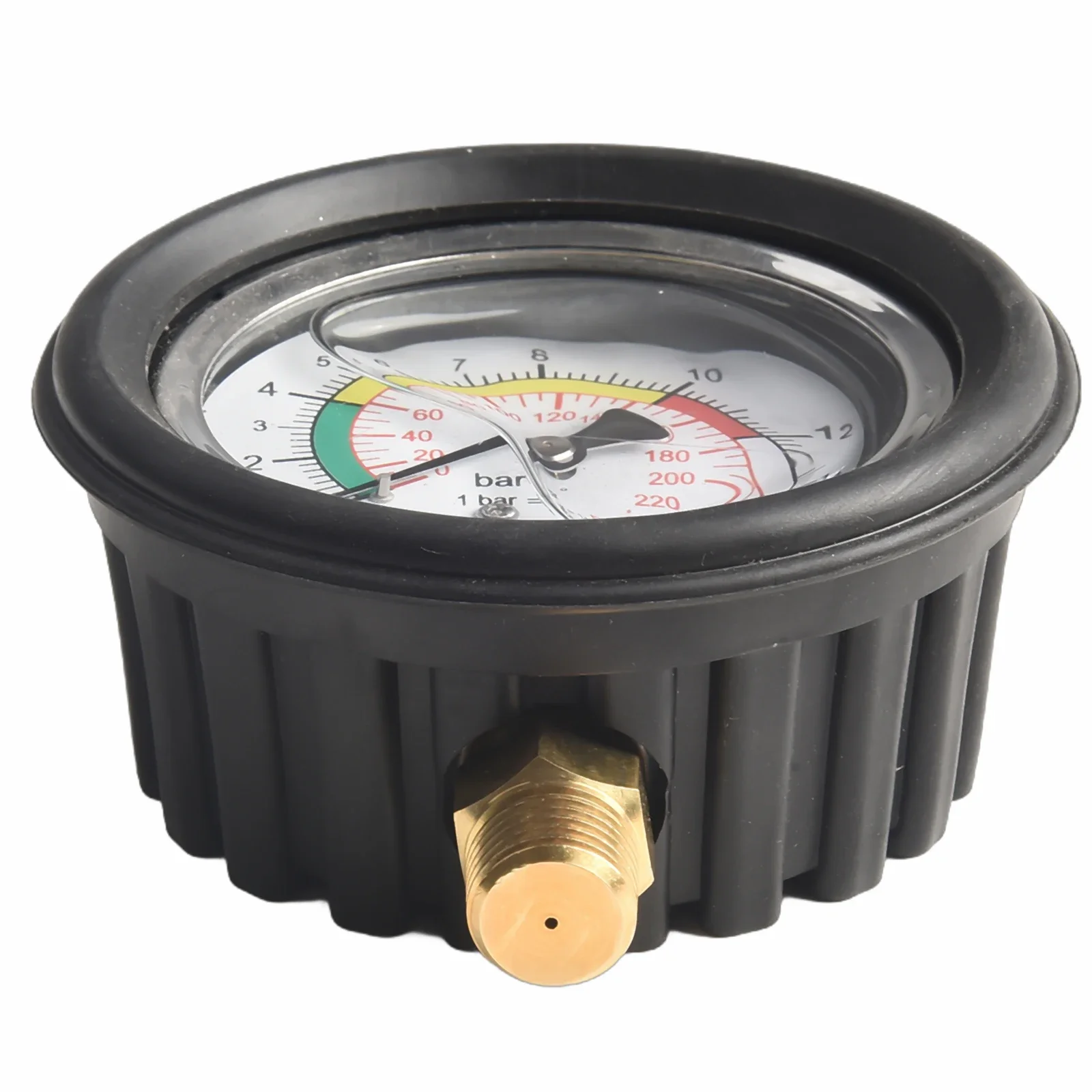 0-220psi Auto Car Tire Air Pressure Gauge Tire Repair Tool For Car Inflator Pump Thread Diameter 11mm 13mm For Measuring