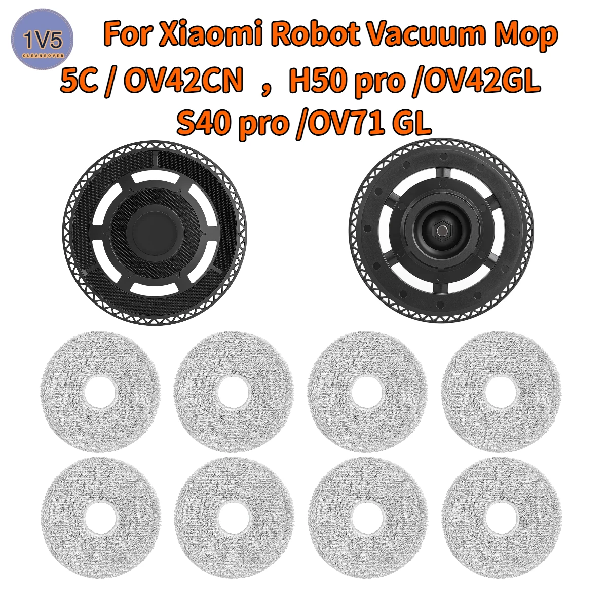 Original For Xiaomi 5C /OV42CN / H50 Pro/OV42GL / S40 Pro/OV71 GL Vacuum Cleaner Mop Cloth Holder Spare Parts Mop Tray
