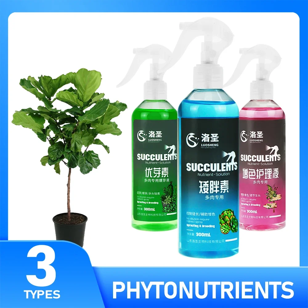 300ml Bud Fertilizers for Succulent Plant Bursting Element Foliar Fertilizer Promoting Growth Bursting Buds Nutrient Solution