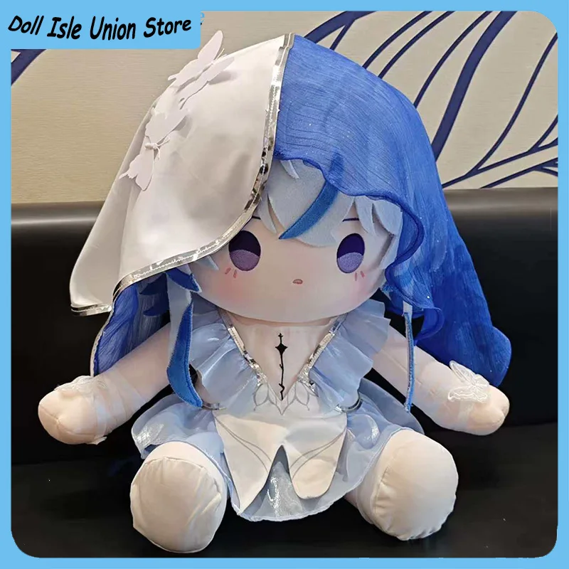 The Shorekeeper Attribute Sitting Posture Cotton Doll With Clothes Game Wuthering Waves 40cm Plush Toy Gift Figurine Plushie