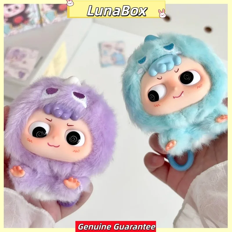 Official Heyme Dinoboo Series Plush Blind Box Fluffy Pendant Bag Charm Desktop Ornament Collectible Surprise Gift For Adults
