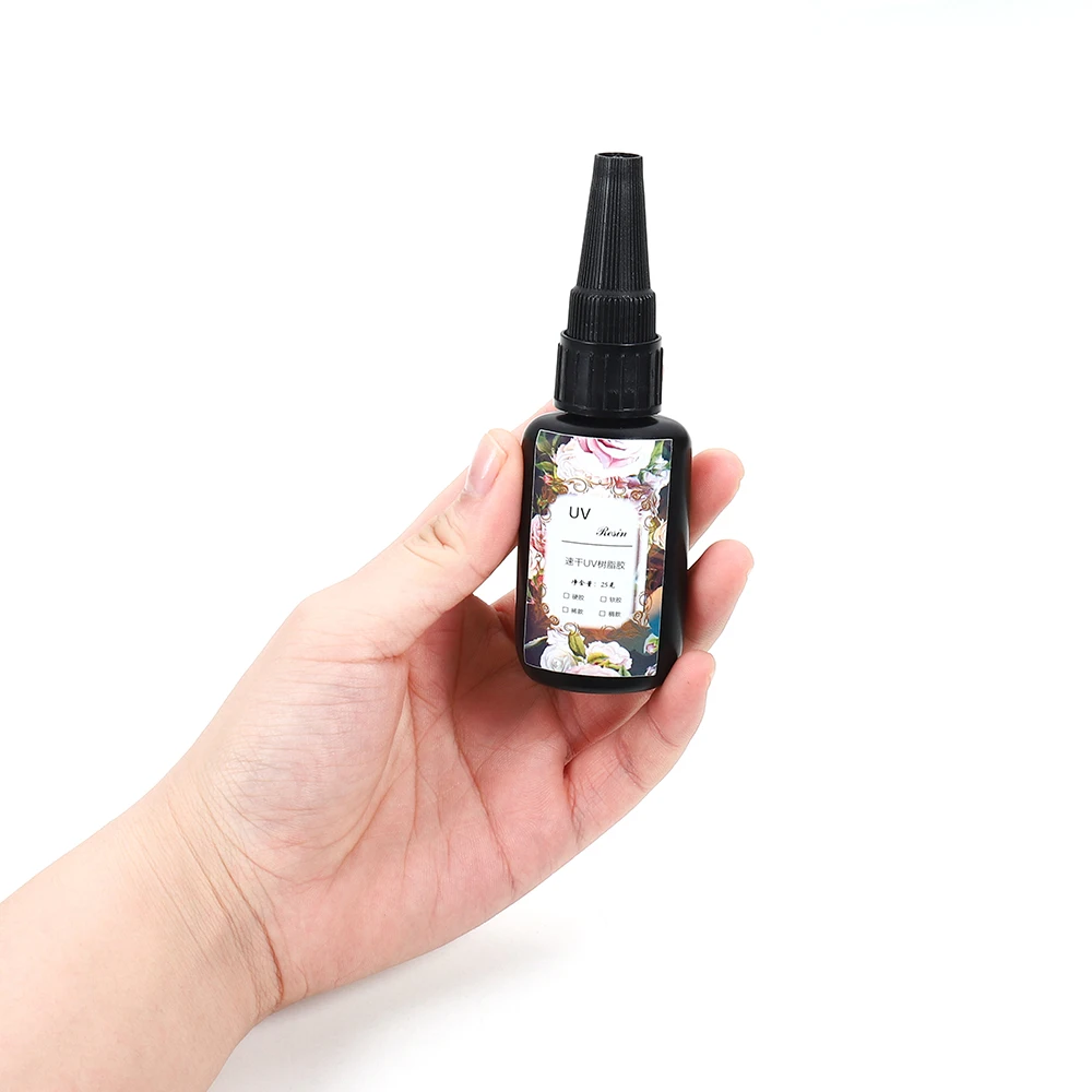 10g-250g Crystal Resin UV Glue DIY Jewelry Making High Hardness Fast Drying Harder Epoxy Glue for DIY Epoxy Resin Crafts image 2