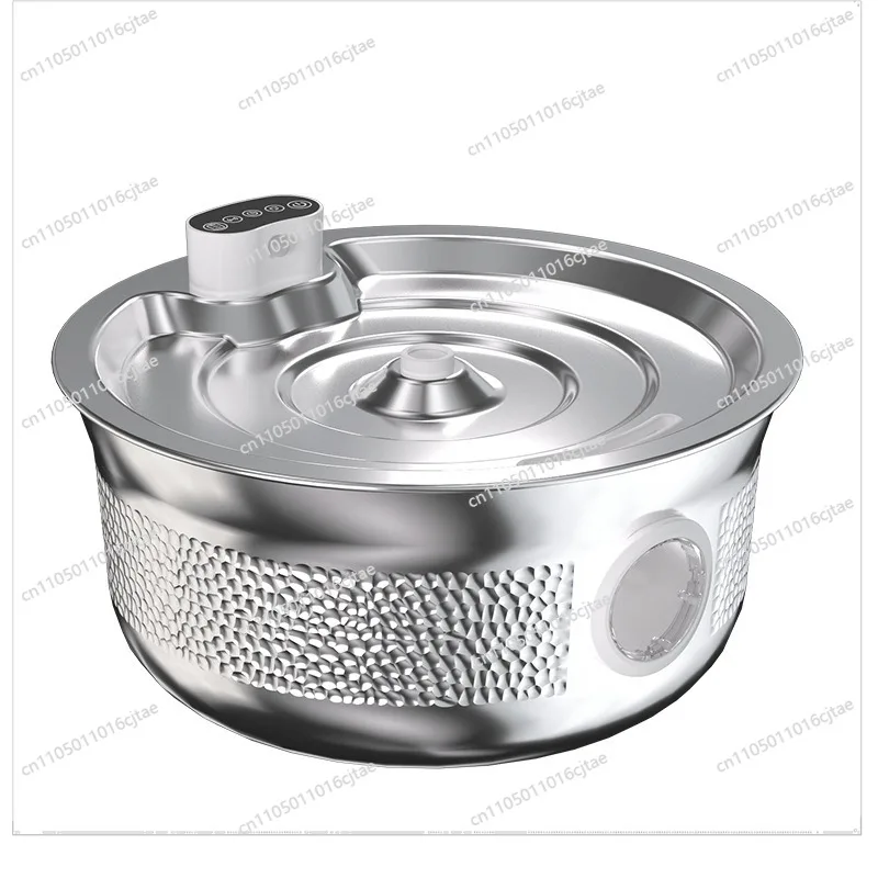 For Pet Water Dispenser Stainless Steel Large Capacity 7L Flowing Water Unplugged Wireless Dog Smart Cat Water Dispenser