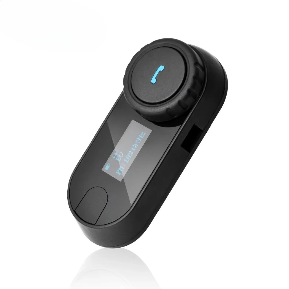 TCOM-SC  Motorcycle Helmet 800M Intercom Screen Waterproof Handsfree Headset China Manufacturer