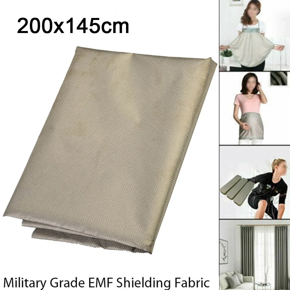 EMF  For EMI RF RFID Shielding Anti Radiation Protection 5G Wifi Blocking Fabric Wifi Blocking Fabric 500x145cm