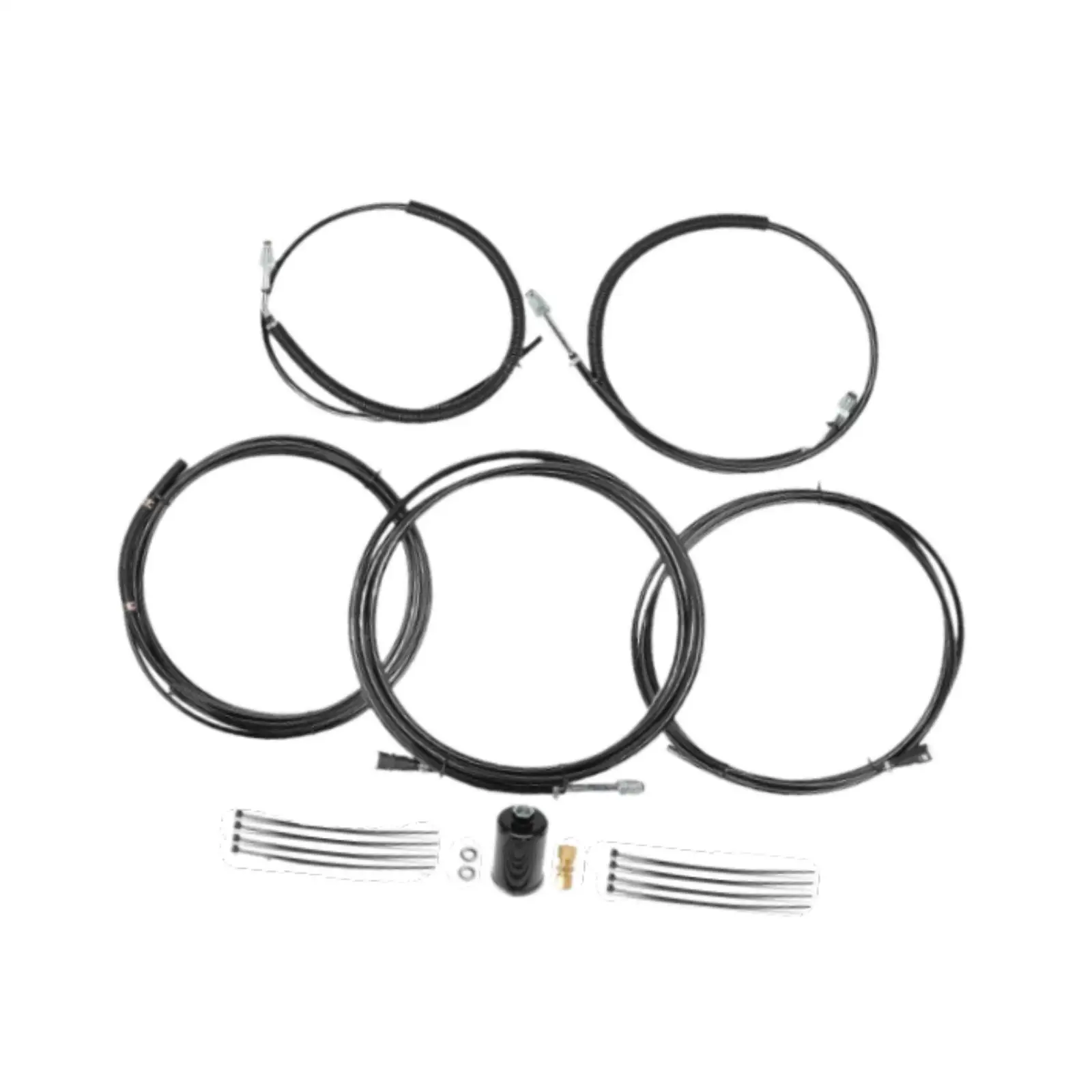 Fuel Lines Repair Kit Accessory Black Fl-gm43c-v for GMC C1500 Suburban