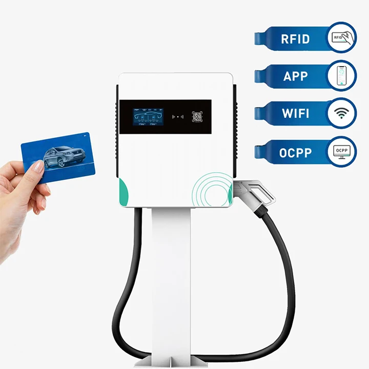 120kW Self Payment DC Fast EV Charging Station Commercial Parking Pile