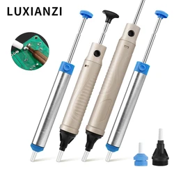 LUXIANZI Powerful Desoldering Pump Biger Removal Vacuum Soldering Sucker Pen Aluminum Plastic Suction Tin Gun Desolder Tool