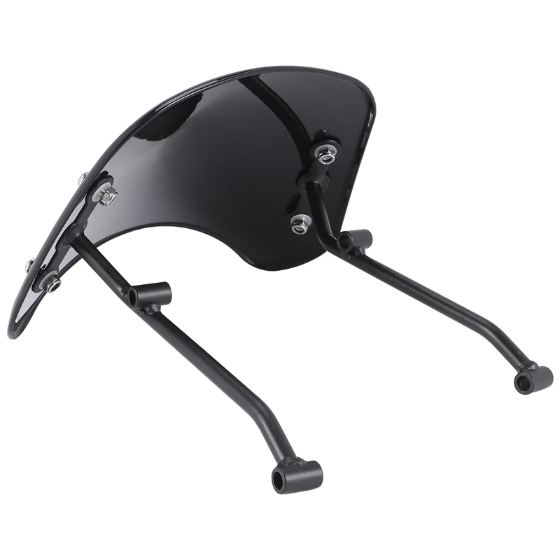 

Motorcycle Windshields Windshield Screen Headlight Fairing For Benelli Leoncino 500(Black)