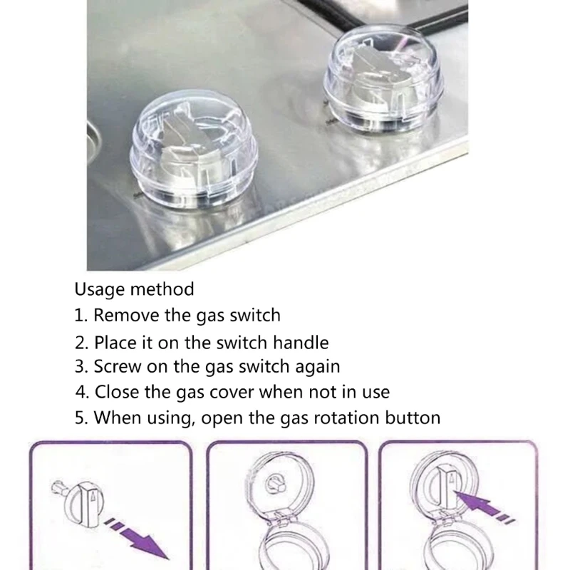 Nuevo Tapa protectora para interruptores estufa Gas, protectores botones para estufa