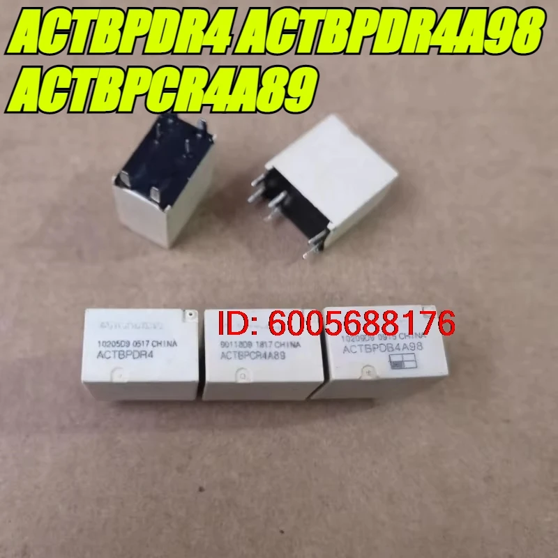 （Brand New）5pcs/lot 100% original genuine relay:ACTBPDR4 ACTBPDR4A98 ACTBPCR4A89 Automotive relay 6pins
